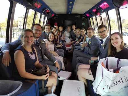 Your wedding photographer will love when you're all on time.